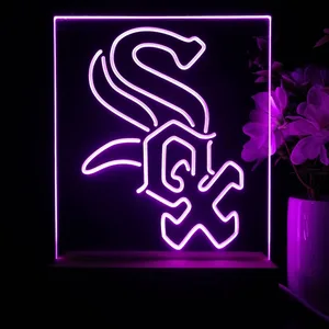 Chicago White Sox Logo 1 LED Desk Light