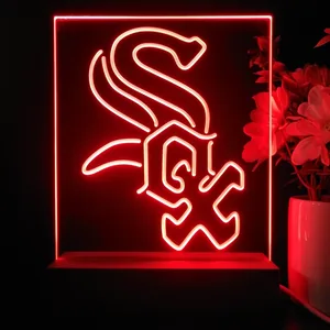 Chicago White Sox Logo 1 LED Desk Light