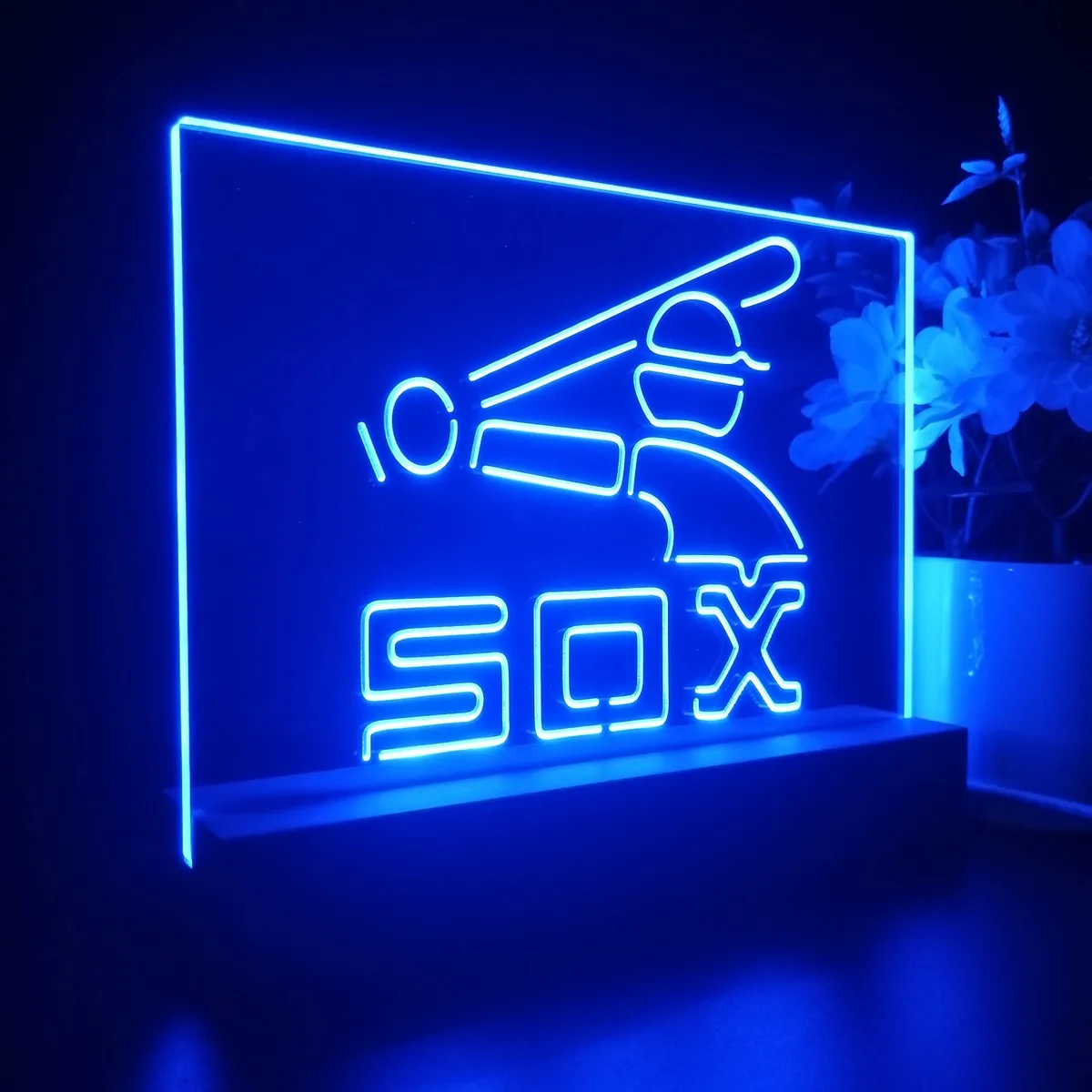 Chicago White Sox Logo 2 LED Desk Light - Legacy Edition