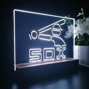 Chicago White Sox Logo 2 LED Desk Light - Legacy Edition