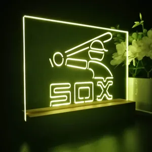 Chicago White Sox Logo 2 LED Desk Light - Legacy Edition