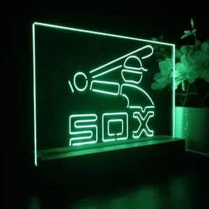 Chicago White Sox Logo 2 LED Desk Light - Legacy Edition
