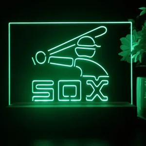Chicago White Sox Logo 2 LED Desk Light - Legacy Edition