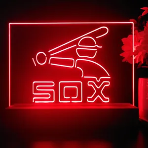 Chicago White Sox Logo 2 LED Desk Light - Legacy Edition