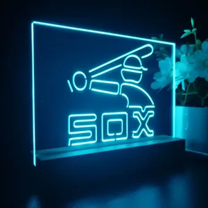 Chicago White Sox Logo 2 LED Desk Light - Legacy Edition