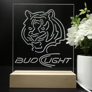 Cincinnati Bengals Bud Light LED Desk Light