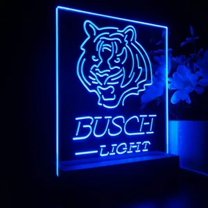 Cincinnati Bengals Busch Light LED Desk Light