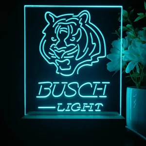 Cincinnati Bengals Busch Light LED Desk Light