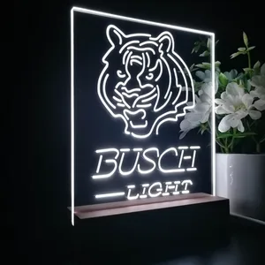 Cincinnati Bengals Busch Light LED Desk Light