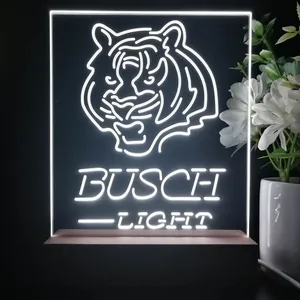 Cincinnati Bengals Busch Light LED Desk Light