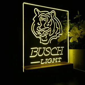 Cincinnati Bengals Busch Light LED Desk Light