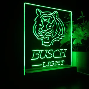 Cincinnati Bengals Busch Light LED Desk Light