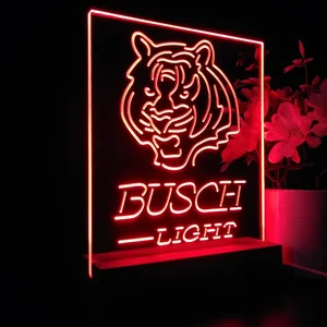 Cincinnati Bengals Busch Light LED Desk Light