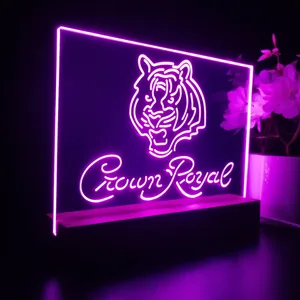 Cincinnati Bengals Crown Royal LED Desk Light