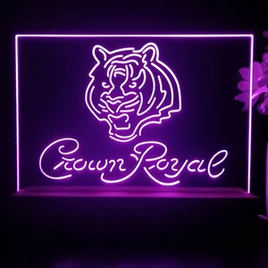 Cincinnati Bengals Crown Royal LED Desk Light