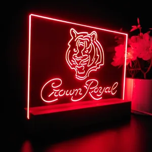 Cincinnati Bengals Crown Royal LED Desk Light