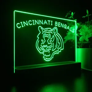 Cincinnati Bengals LED Desk Light