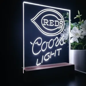 Cincinnati Reds Coors Light LED Desk Light