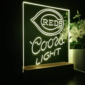 Cincinnati Reds Coors Light LED Desk Light