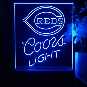 Cincinnati Reds Coors Light LED Desk Light