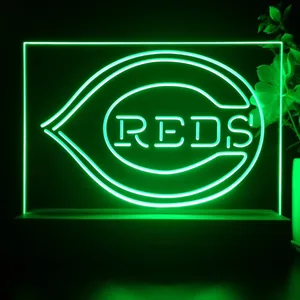 Cincinnati Reds Logo 1 LED Desk Light
