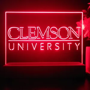 Clemson University Logo LED Desk Light