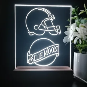 Cleveland Browns Blue Moon LED Desk Light