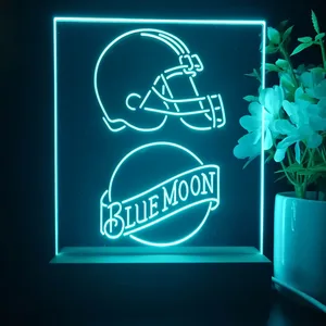 Cleveland Browns Blue Moon LED Desk Light