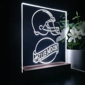 Cleveland Browns Blue Moon LED Desk Light