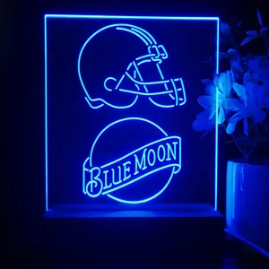 Cleveland Browns Blue Moon LED Desk Light