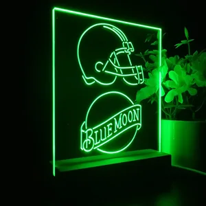 Cleveland Browns Blue Moon LED Desk Light