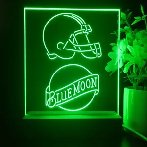 Cleveland Browns Blue Moon LED Desk Light