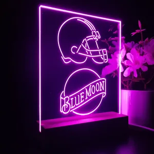 Cleveland Browns Blue Moon LED Desk Light