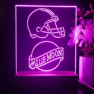 Cleveland Browns Blue Moon LED Desk Light