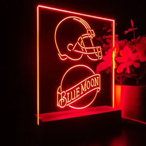 Cleveland Browns Blue Moon LED Desk Light