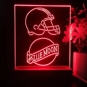 Cleveland Browns Blue Moon LED Desk Light