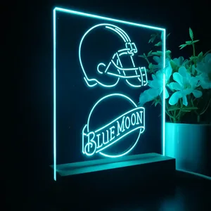 Cleveland Browns Blue Moon LED Desk Light