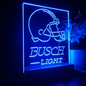 Cleveland Browns Busch Light LED Desk Light