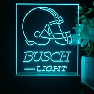 Cleveland Browns Busch Light LED Desk Light