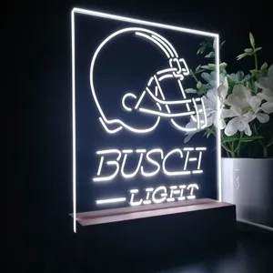 Cleveland Browns Busch Light LED Desk Light
