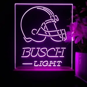 Cleveland Browns Busch Light LED Desk Light