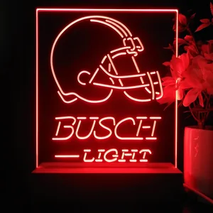 Cleveland Browns Busch Light LED Desk Light