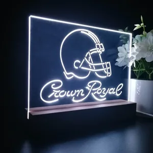 Cleveland Browns Crown Royal LED Desk Light