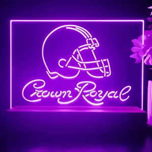 Cleveland Browns Crown Royal LED Desk Light