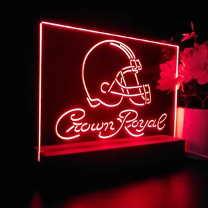Cleveland Browns Crown Royal LED Desk Light