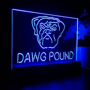 Cleveland Browns Dawg Pound LED Desk Light