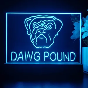 Cleveland Browns Dawg Pound LED Desk Light