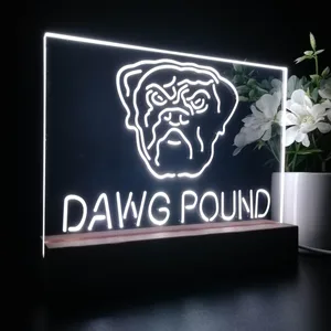 Cleveland Browns Dawg Pound LED Desk Light