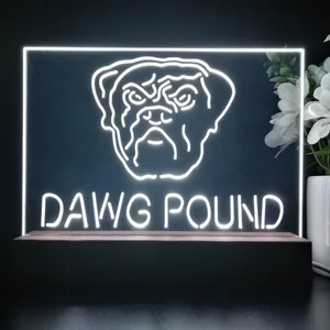 Cleveland Browns Dawg Pound LED Desk Light