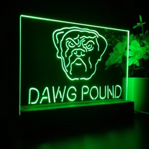 Cleveland Browns Dawg Pound LED Desk Light